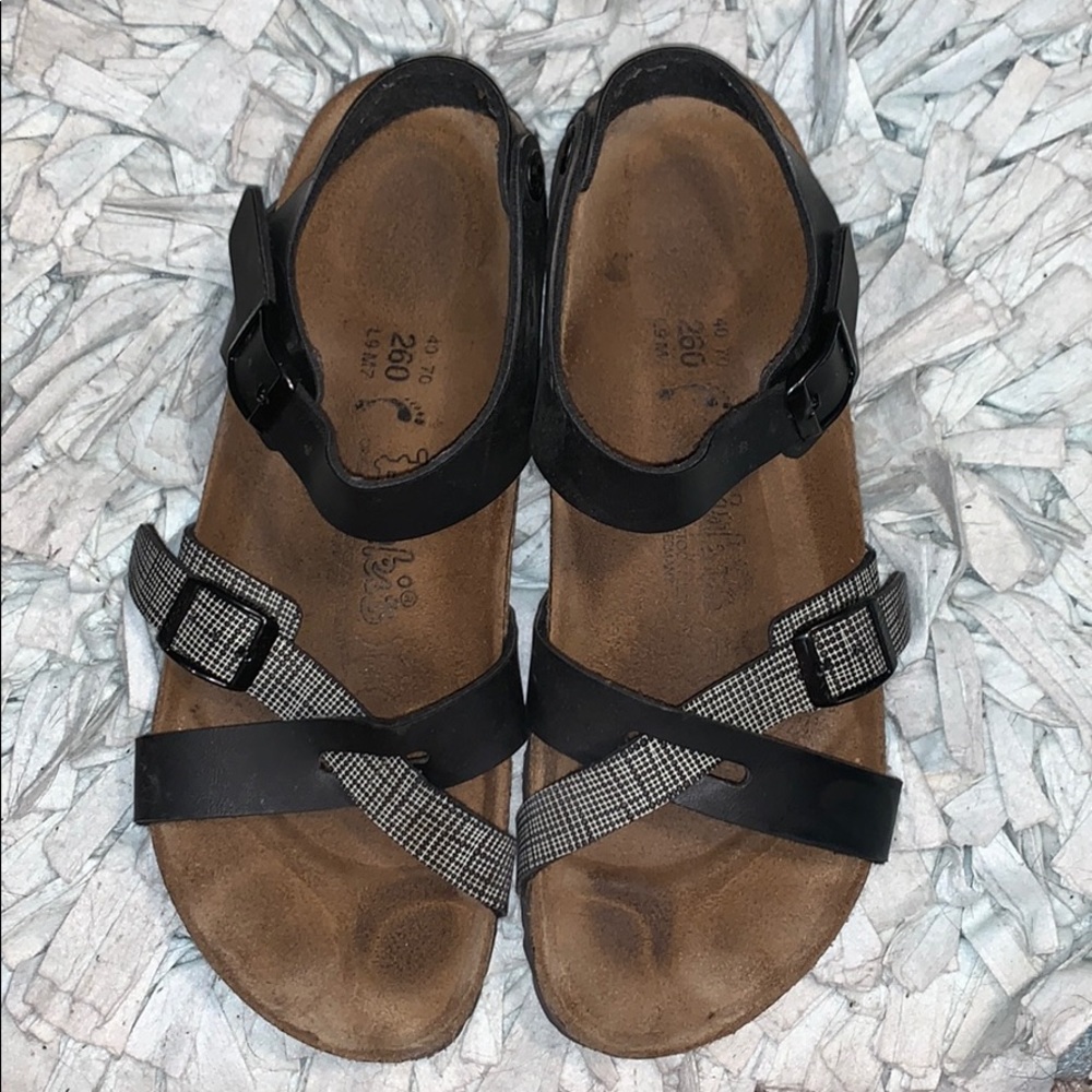 Birkenstock, “briki’s” in the style of Lillie.